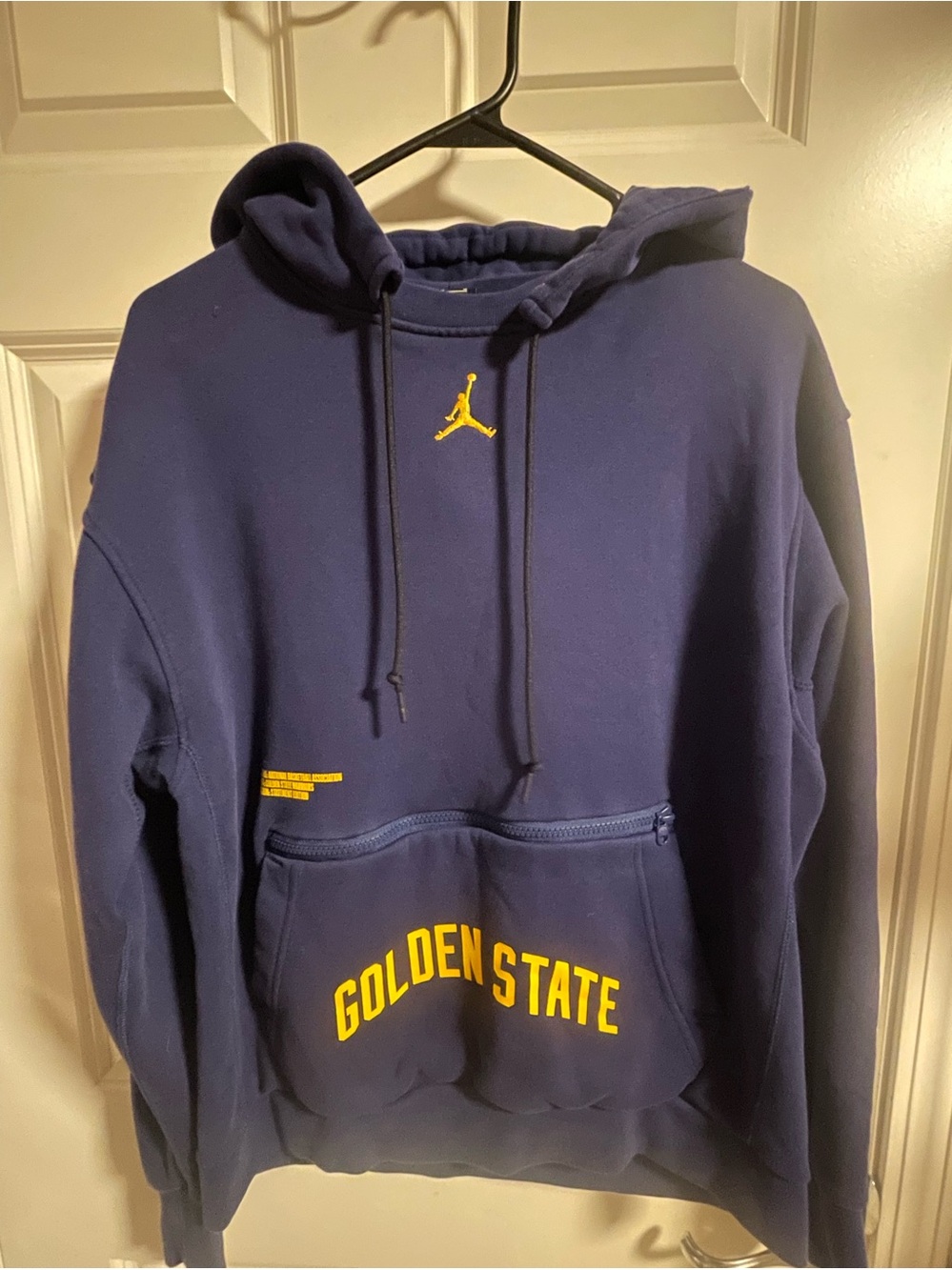Jordan brand golden state warriors hoodie
